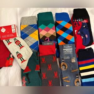 ‼️LOW START‼️
MEN’S SOCKS🧦🎅🎄🎁
MEN’S PSYCHO BUNNY/TOMMY BAHAMA SOCKS/8 Unbranded